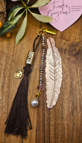 Bookmarks - Pinky Brown Gold