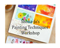 Beginners Watercolour Workshop - PAINTING TECHNIQUES AND STYLES (1.5HR SESSION)