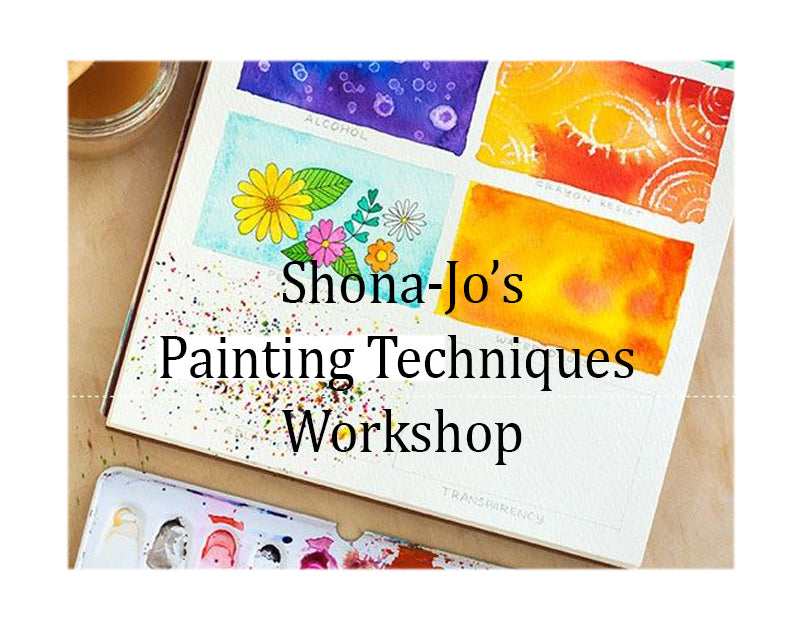Beginners Watercolour Workshop - PAINTING TECHNIQUES AND STYLES (1.5HR SESSION)